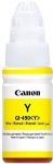 ფერადი ჭავლური პრინტერის მელანი Canon GI-490 ფერი Yellow