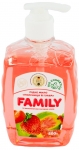 თხევადი საპონი For My Family, მარწყვი, 500 გრ.