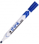 დაფის მარკერი Deli Think U002 2-5 მმ. ლურჯი