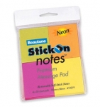 მინი წებვადი მემო ფურცლები 4 ფერიანი Nice People