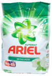 ქსოვილის სარეცხი საშუალება Ariel automat თეთრი ვარდი, 5კგ.