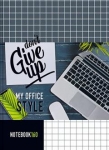 ბლოკნოტი A4 My Office Style, 160 ფურცლიანი, მყარი ყდით