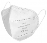 პირბადე FFP2 NR, თეთრი, 1 ცალი