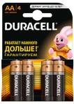 ბატარეა Duracell LR6/MN1500 AA 4 ც.
