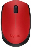 უსადენო მაუსი Logitech M171, წითელი