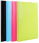 პლასტიკის საქაღალდე 10 ფაილიანი A4, Deli Rio B00102, ფერადი
